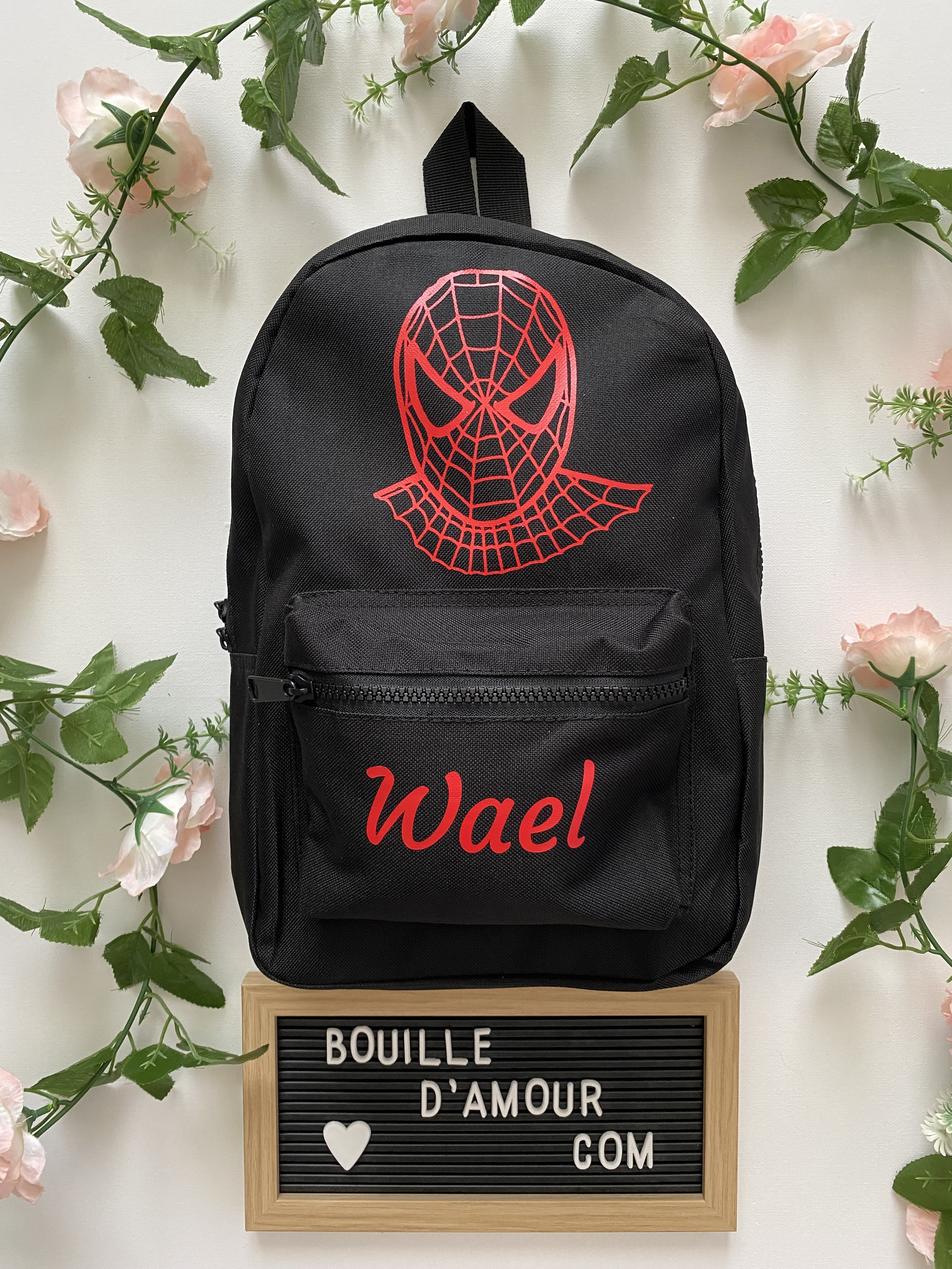 Mini sac à dos personnalisé&quot;Spiderman&quot;