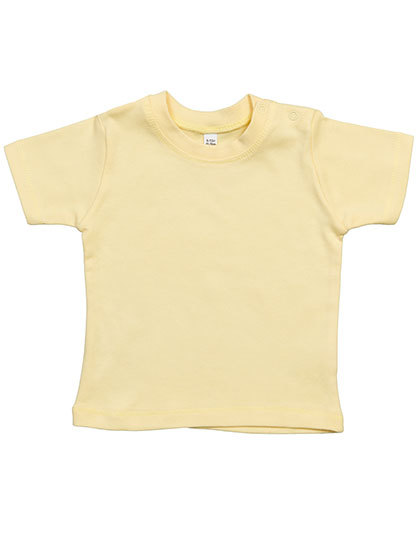 T-shirt bébé personnalisé jaune