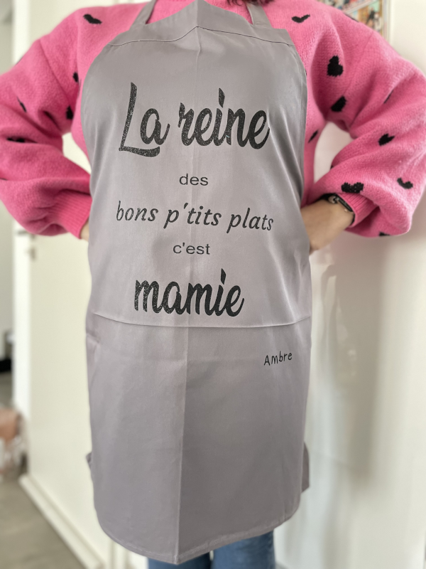 Tablier personnalisé dès 7 ans / Bio - Nos P'tits Chefs - Ecole de cuisine  pour enfants à Lyon