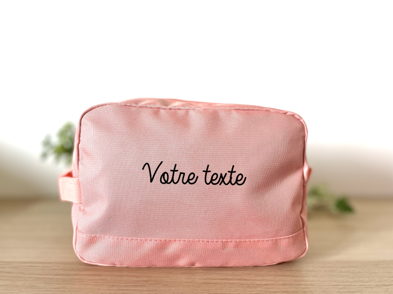 Trousse de toilette personnalisable