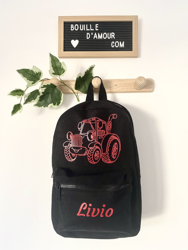 Sac à dos tracteur personnalisé