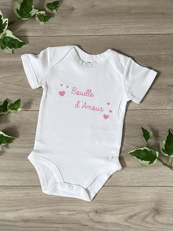 Body personnalisable Bouille damour