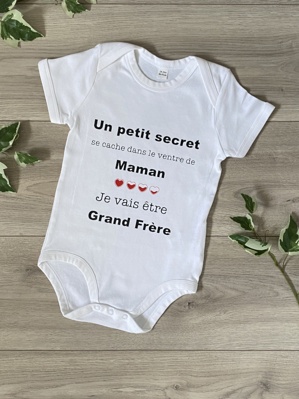 Body annonce grossesse futur grand frère