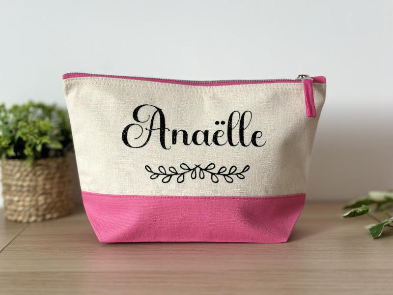 Serviette Personnalisée Fête Des Mères - Broderie Prénom Message - 3 Tailles - 100% Coton
