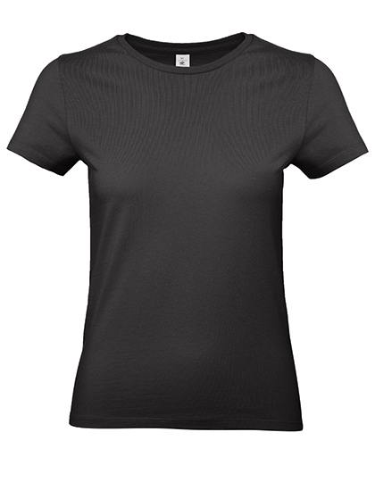 Tee shirt noir personnalisé pour femme