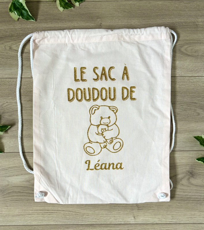 Pochon personnalisé le sac à doudou