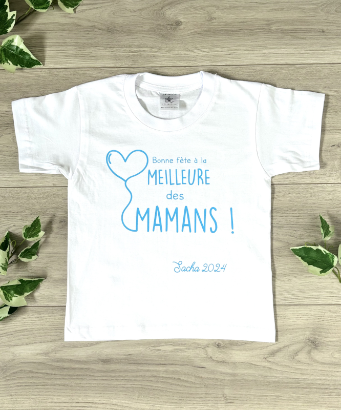 Tee shirt bonne fête maman