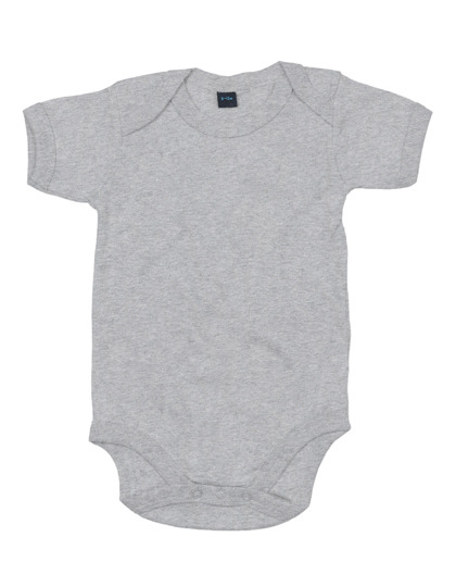 body bébé personnalisé gris