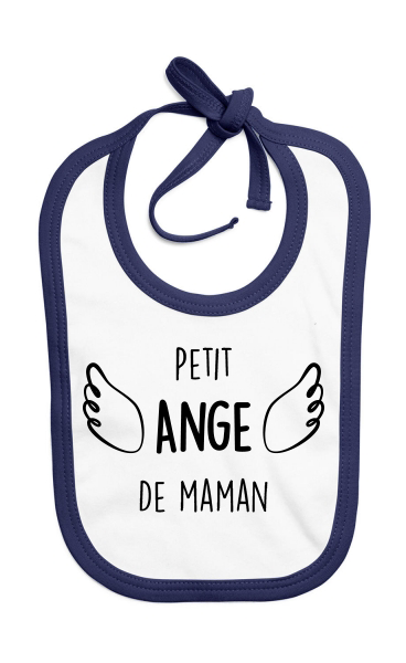 bavoir_petit_ange_de_maman_bleu_marine