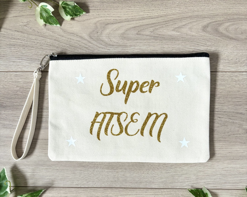 Pochette personnalisée super atsem