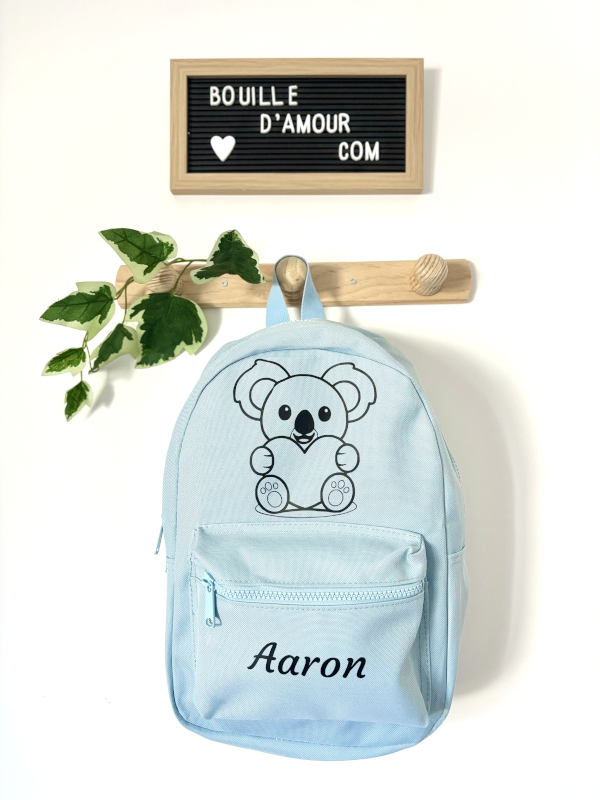 Sac à dos koala personnalisable