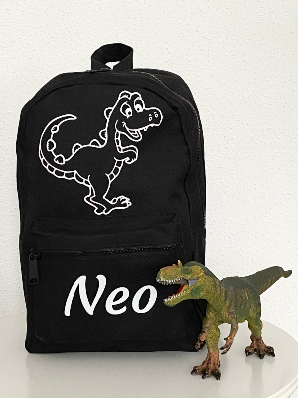 Sac à dos maternelle personnalisé dinosaure avec prénom