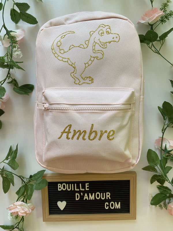 Sac à dos personnalisable enfant Dinosaure