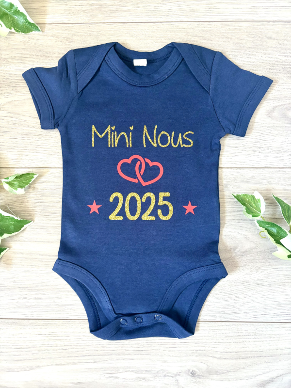 Body personnalisé annonce de grossesse mini nous 2025