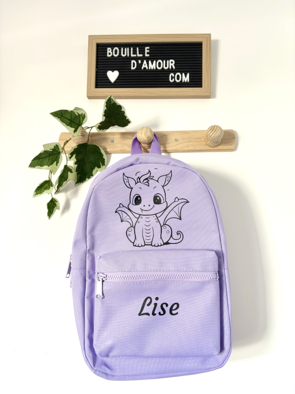 Sac à dos maternelle dragon