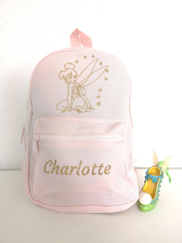 Sac à dos fée clochette personnalisé