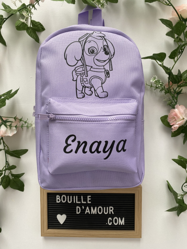 Sac à dos personnalisé Pat Patrouille