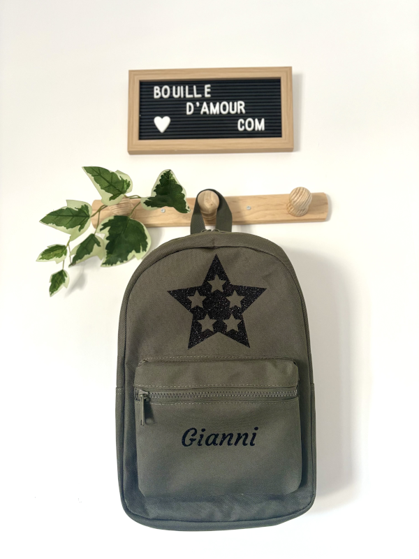 Sac à dos personnalisé avec étoiles