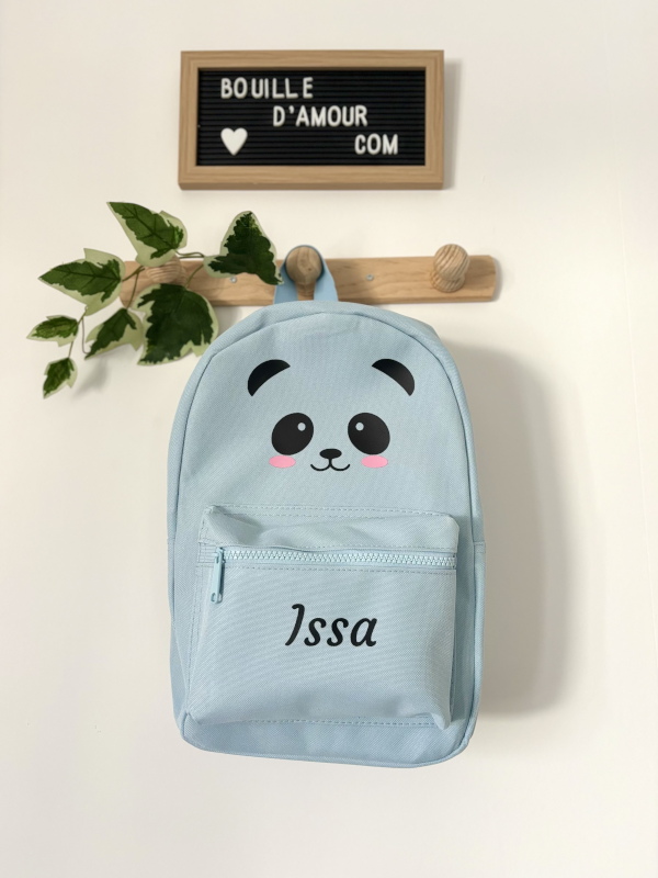 Sac à dos maternelle personnalisé panda