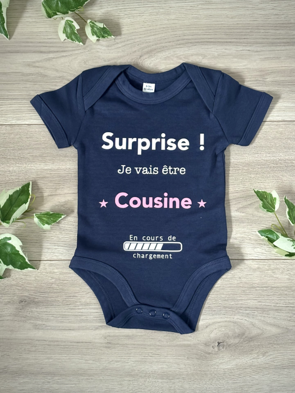 Body personnalisé future cousine