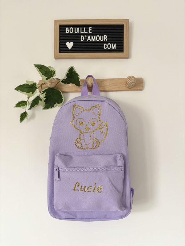 Sac à dos personnalisé renard