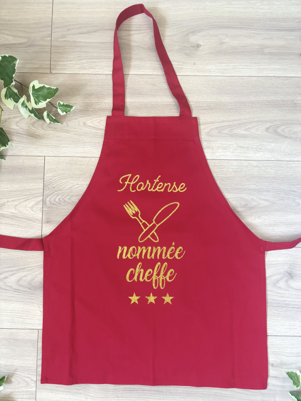 Tablier personnalisé pour enfant