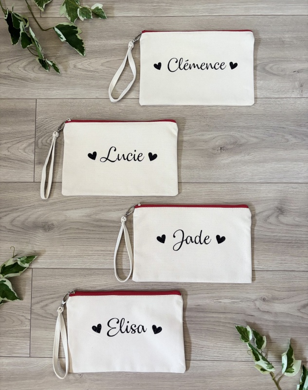 Pochette personnalisable avec prénom