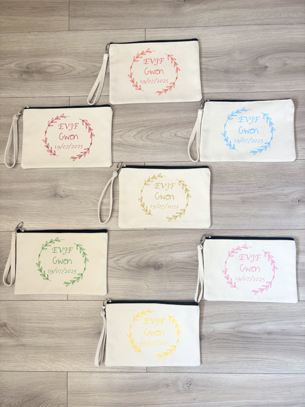 Pochette personnalisée pour evjf