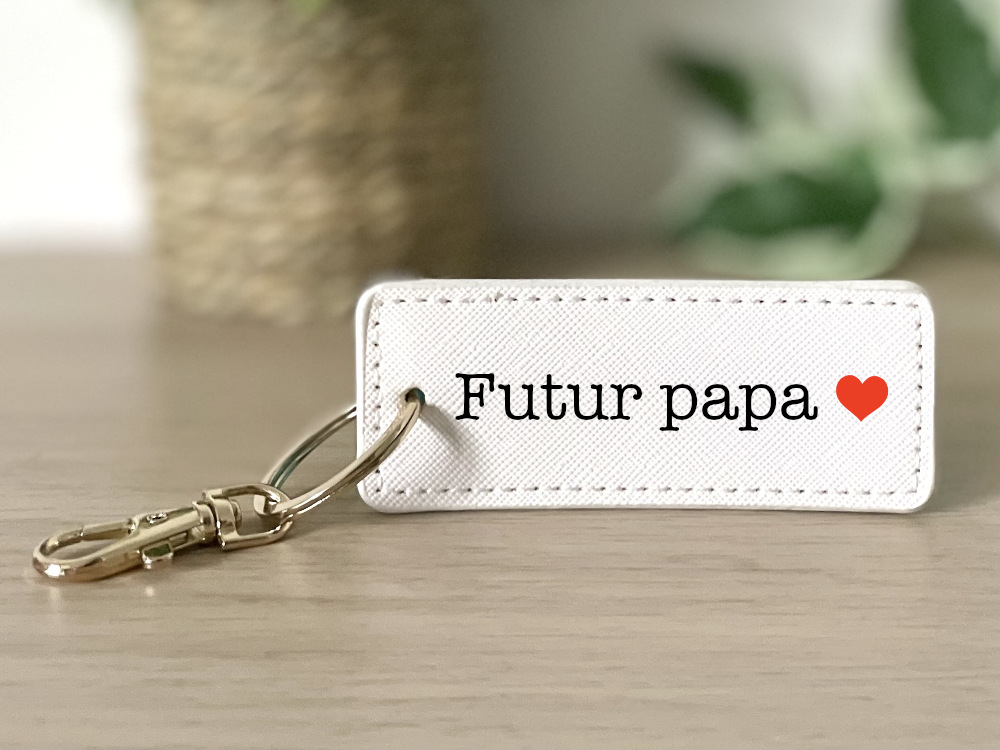 Porte clé futur papa