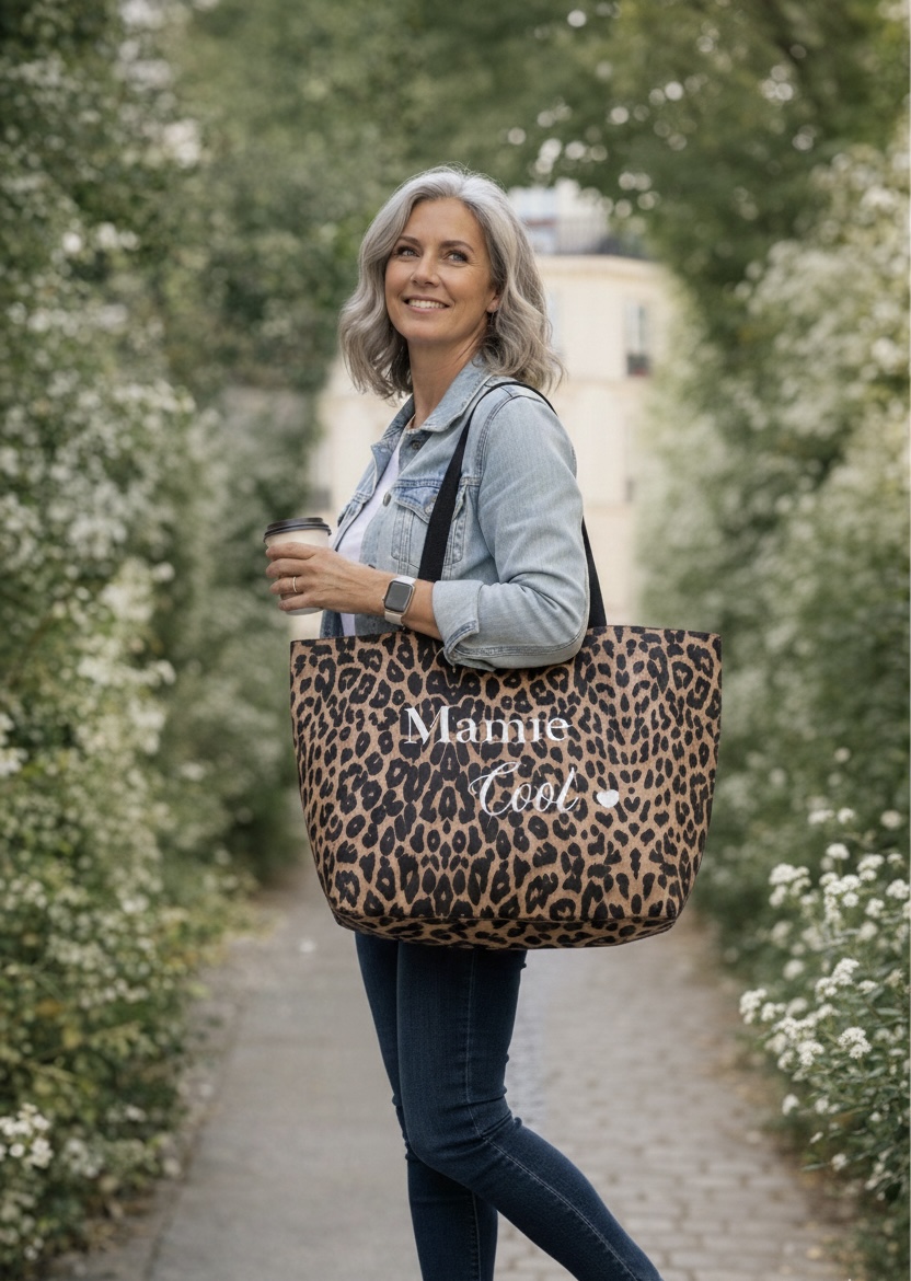 sac personnalisé mamie