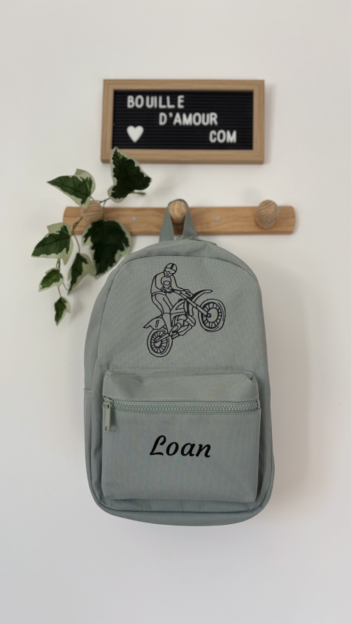 Sac à dos personnalisé moto
