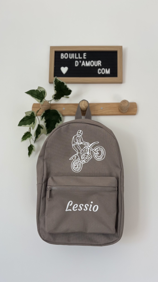 Sac à dos personnalisable motocross