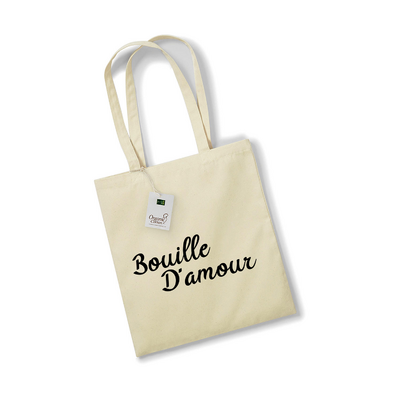 Tote bag "Bouille d'amour"