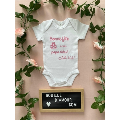 Body "Bonne fête à mon papa chéri !"