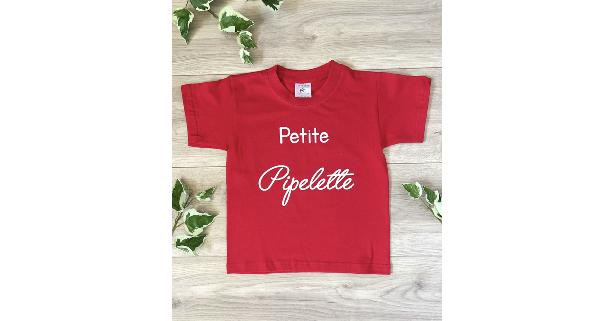 T-shirt Jean Bourget Fille - Taille 6 Ans - Rose Pâle Avec Paillettes - Neuf Sans étiquettes