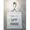 Tote bag coton personnalisé Appelez moi Super Maman