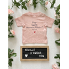 t-shirt bébé personnalisé et si je t'appelais marraine d'amour