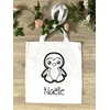 Tote bag personnalisé enfant avec pingouin