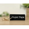 Porte clés personnalisé super papa