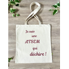 Tote bag atsem qui déchire