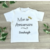 T-shirt personnalisé mon premier anniversaire