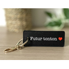 Porte clé personnalisable futur tonton
