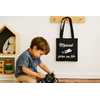 Tote bag personnalisé motard de père en fils
