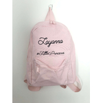 Sac à dos rose personnalisé