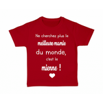 tshirt-enfant-meilleure-mamie-du-monde-rouge