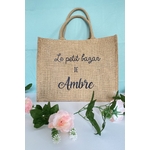 Sac shopping personnalisé le petit bazar de