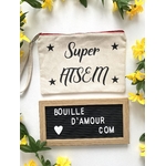 Pochette personnalisée Super Atsem