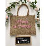 Sac cabas personnalisé Mamie dAmour