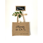 Sac cabas personnalisé "Maman en Or"