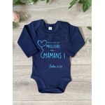 Body personnalisé Bonne fête à la meilleure des mamans